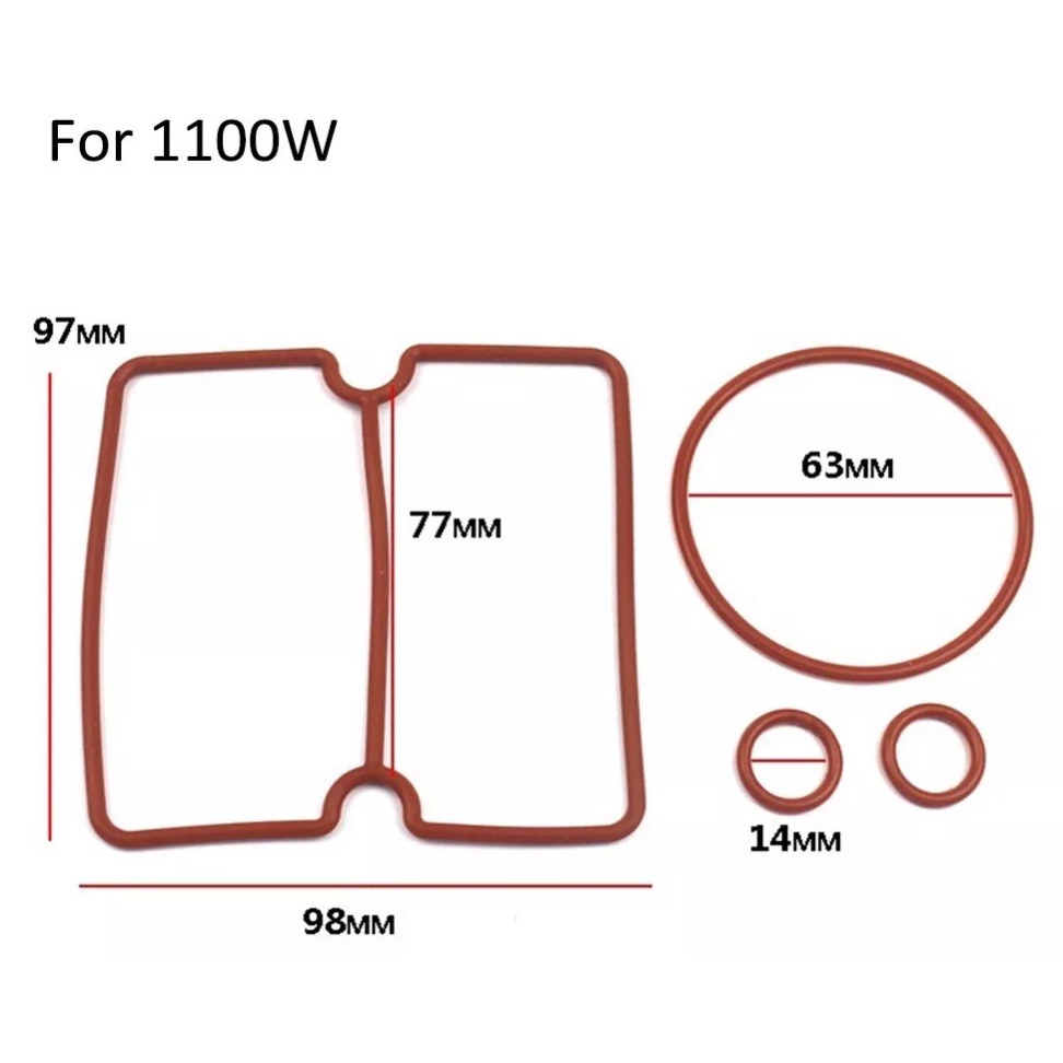 Ron cao su trong máy nén khí không dầu giúp làm kín hơi 1100W