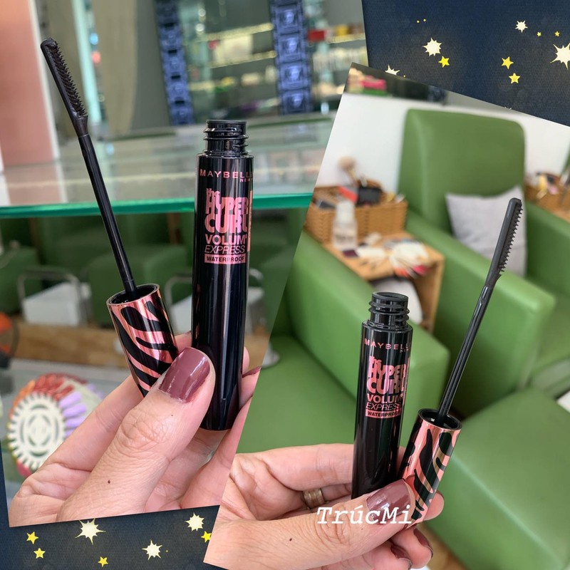 MASCARA MAYBELLINE HYPER CURL DÁNG LƯỢC CHẢI ĐẶC BIỆT - SẢN PHẨM ĐƯỢC CÁC MAKEUP SĂN LÙNG - 8736