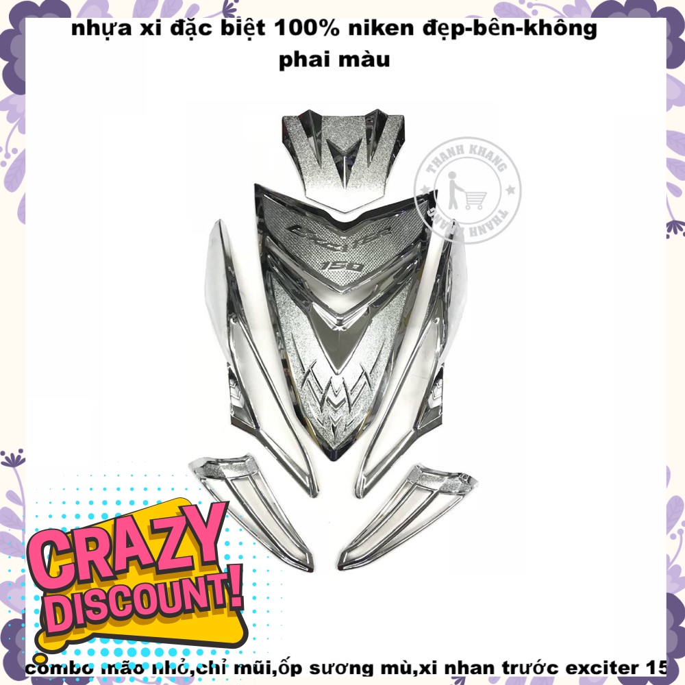 Combo mão nhỏ, chỉ mũi, ốp sương mù, xi nhan trước EXCITER 150 NXT-EX15-7 NXT-EX15-21 NXT-EX15-10 NXT-EX15-6