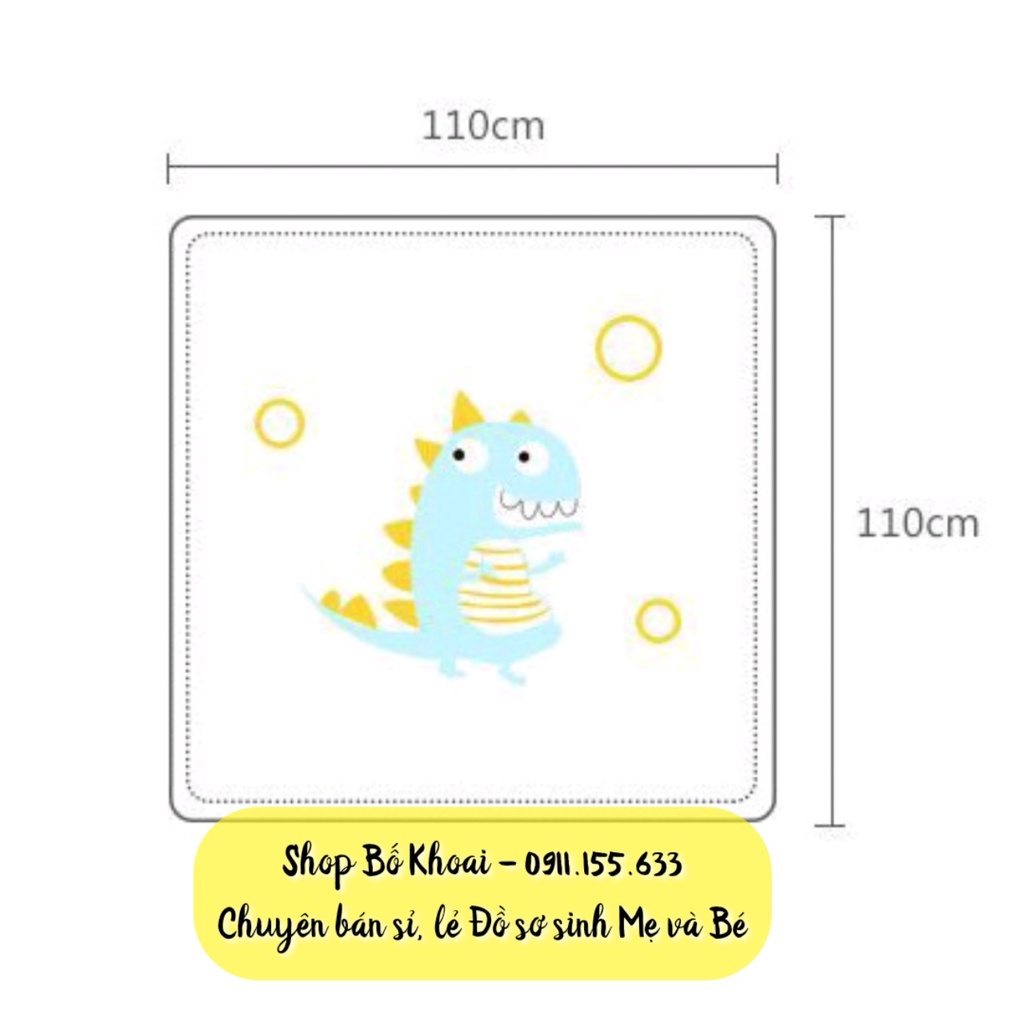 Chăn lụa sợi tre cao cấp - Chăn sợi tre siêu mềm cho bé hàng đẹp - Bố Khoai Store