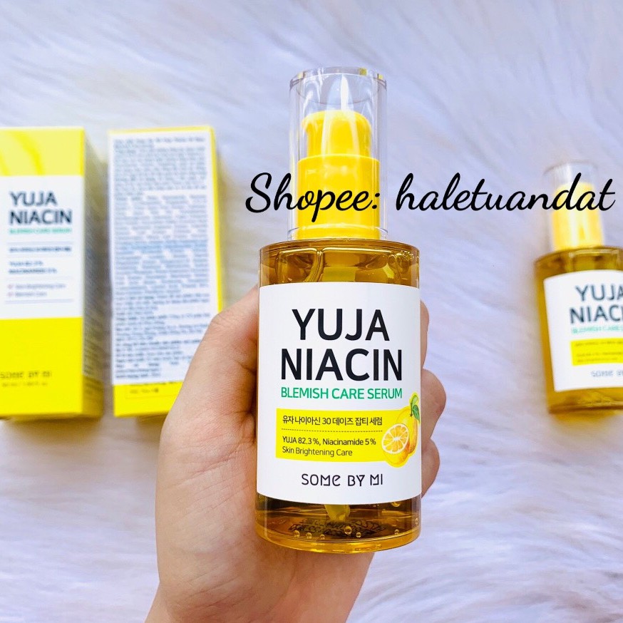 Serum Some By Mi Yuja Niacin Blemish Care + Serum Ecotop Essential Nhiều Dòng 50ml Hàn Quốc