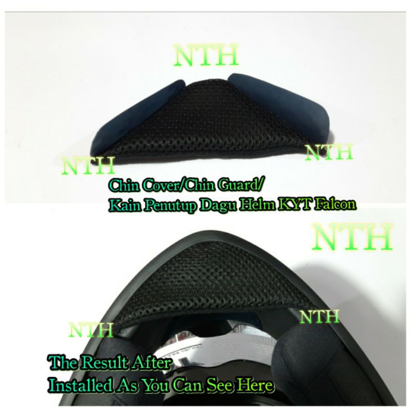 Vỏ bảo vệ cằm KYT Falcon chất lượng Vỏ bọc mũ bảo hiểm chất lượng cao