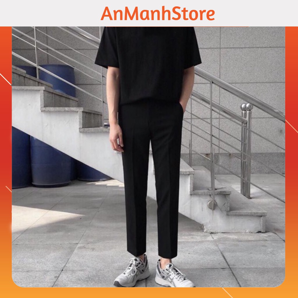 [3 MÀU] Quần tây nam dáng Hàn Quốc chất vải tuyết mưa xịn (quân âu) | BigBuy360 - bigbuy360.vn