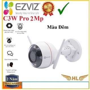 Camera Wifi Ngoài Trời Siêu Nét Màu Đêm C3W Pro 2Mp Ezviz C3W Pro 4Mp , Ezviz C3X Mắt Kép , Ezviz C3W- Hàng Chính Hãng