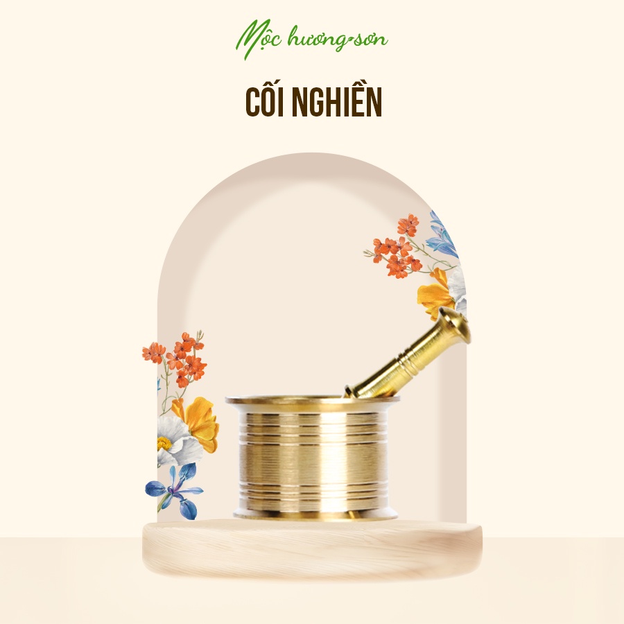 Cối nghiền Dr.Saffron - nghiền nhỏ sợi nhụy hoa nghệ tây