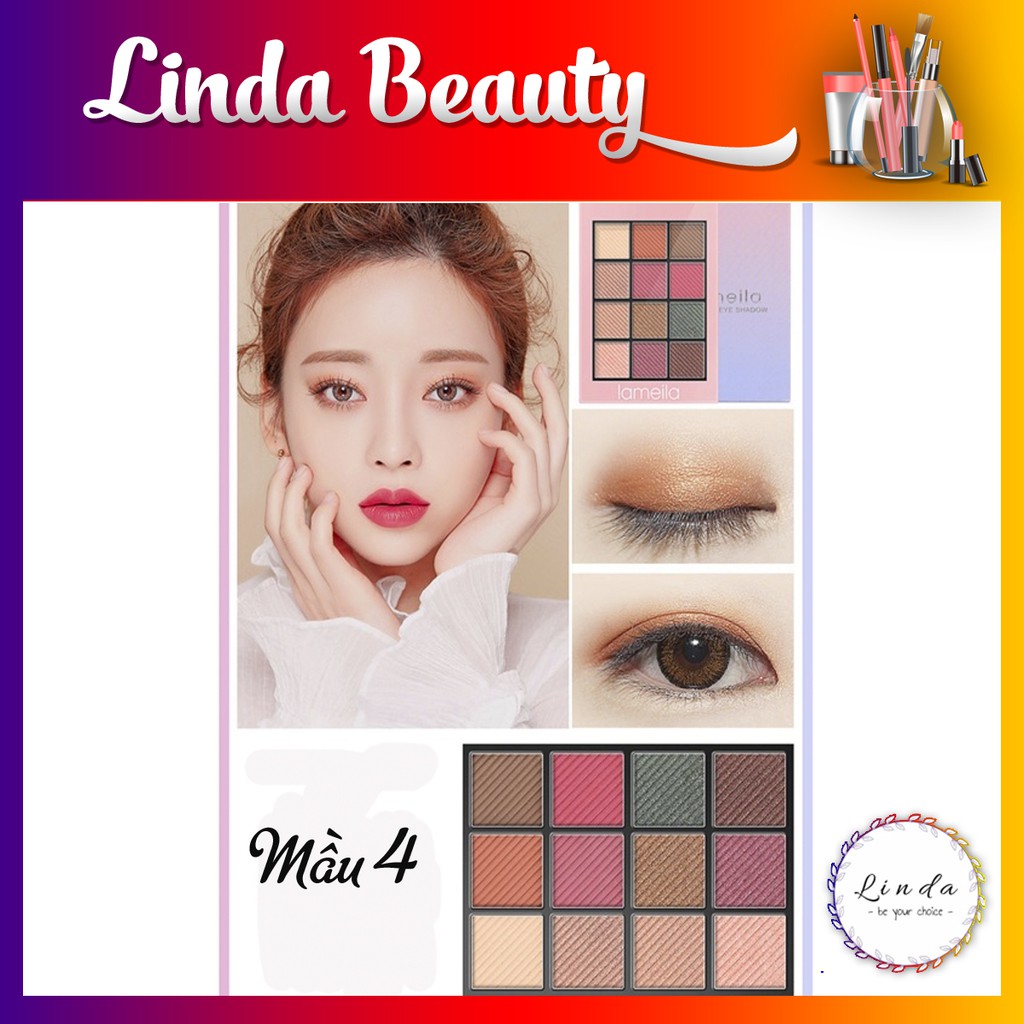 Bảng phấn mắt 12 Ô Lameila Color School Hàng nội địa Trung | BigBuy360 - bigbuy360.vn