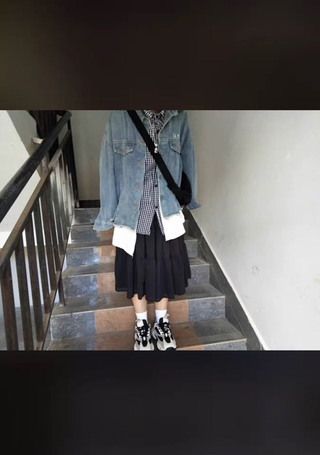 CV5_Chân váy voan dài ulzzang hàn quốc | BigBuy360 - bigbuy360.vn