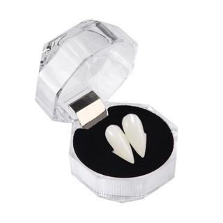 Răng nanh giả rùng rợn hóa trang ma cà rồng làm đạo cụ chụp ảnh DIY dùng trong lễ Halloween cho người lớn và trẻ em