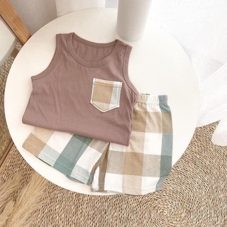 Bộ ba lỗ cotton