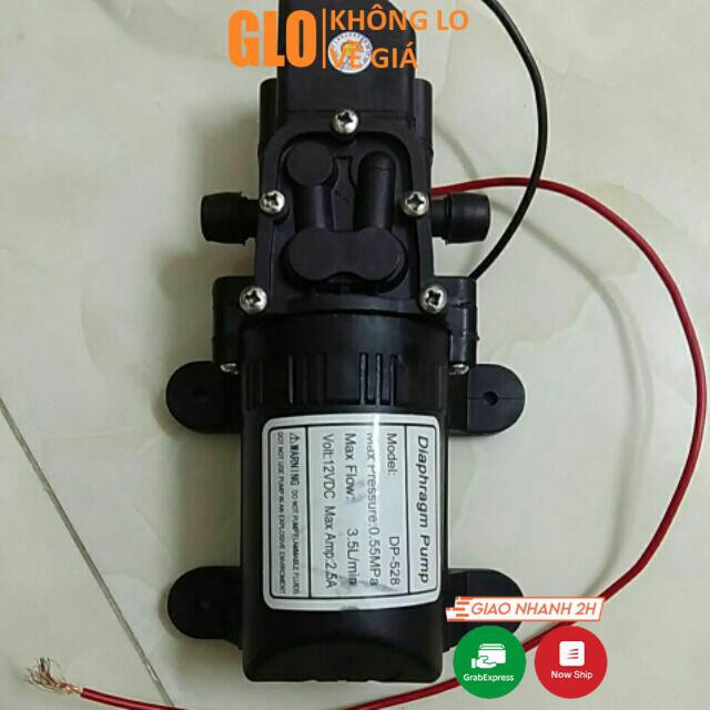 Máy Bơm Nước Mini 12v Áp Lực Cao - Bơm Tăng Áp Mini 12v