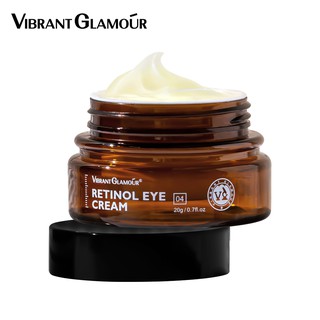 Kem dưỡng mắt Vibrant Glamour Retinol làm giảm nếp nhăn/ giảm quầng thâm làm sáng ẩm cho da 0.7FL.OZ/20g