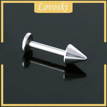 Bộ 10 khuyên môi bằng thép không gỉ an toàn 16g