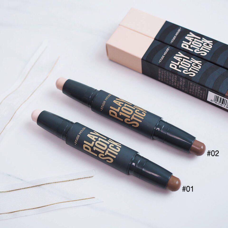 Bút Tạo Khối, Che Khuyết Điểm Lameila 2 Đầu Đa Năng, Tiện Lợi Face 109 Stick