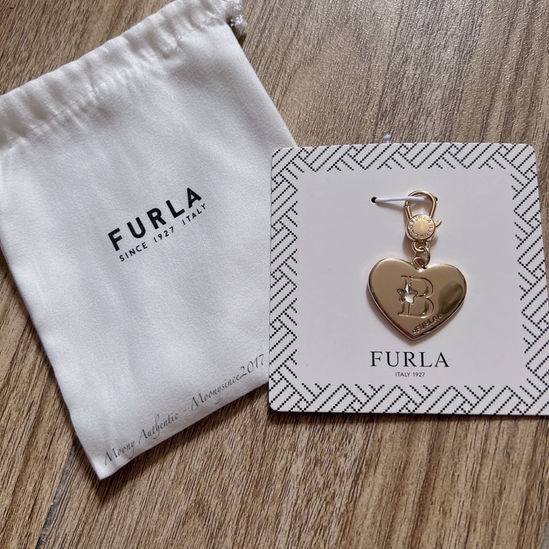 Móc khoá Charm furla auth full phụ kiện mix túi các mẫu
