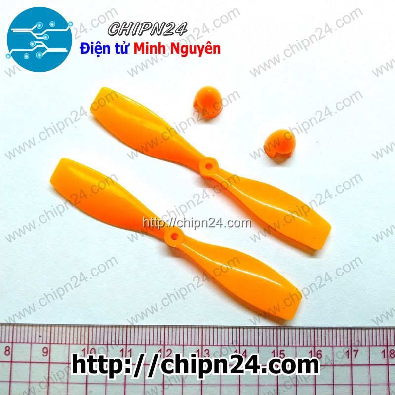 [1 CÁI] Cánh Quạt 75MM 2 Cánh Trục 2MM CAM