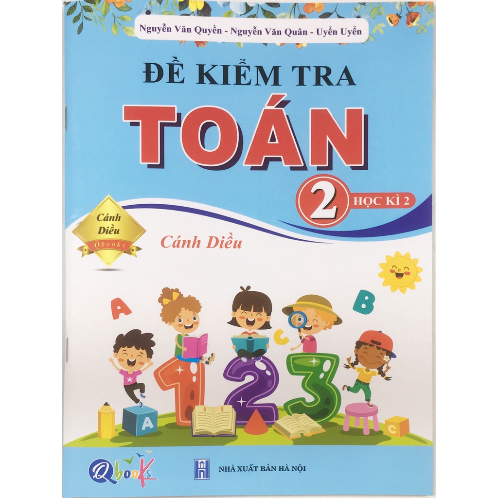 Sách - Đề kiểm tra toán 2 - Học kì 2 (Qbooks - Cánh diều)