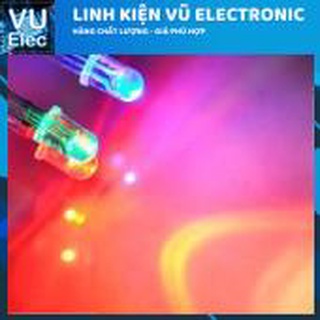 Đèn led 5mm 7 mầu nháy chậm
