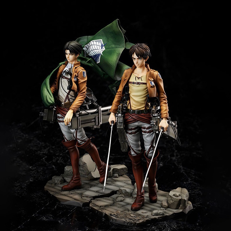 Mô hình Attack On Titan - Mô hình Levi Eren 26cm AOT10