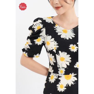 🔥[FREESHIP]🔥Đầm Nữ Hoa Cúc-Fam-D2082