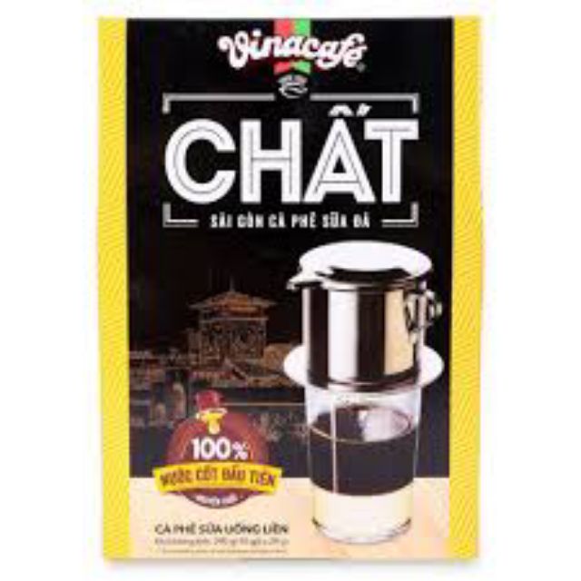 Cafe Chất vinacafe cà phê Sài Gòn 3in1  ( 10 gói*29 gr)