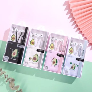 tai nghe quả bơ dẹt go-279 go-304 tai nghe cute tai nghe dễ thương