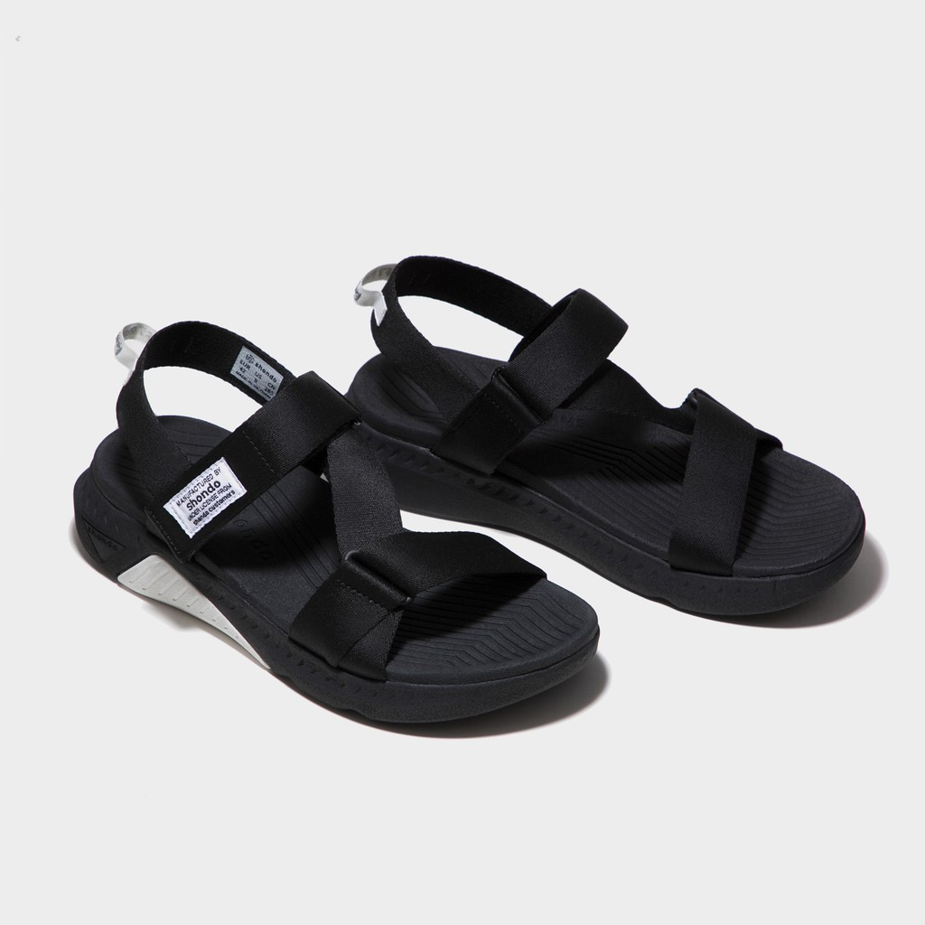 Giày sandal Shondo nam nữ F7 racing đen fulll F7R1010 Shondo chính hãng