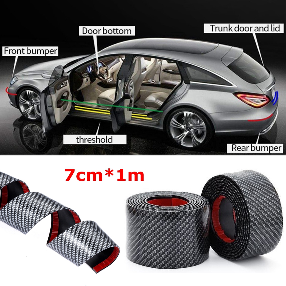 Dải Cao Su Mềm Dán Trang Trí Xe Hơi Thông Dụng