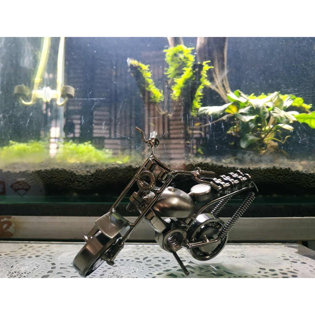 XE MOTO MÔ HÌNH KIM LOẠI M7 16cm