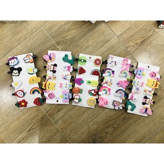Set 10 kẹp tóc xinh xắn đáng yêu