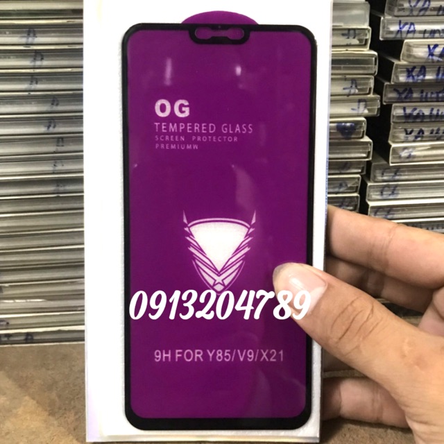 Kính cường lực OG Vivo Y85/ V9 / X21 khoan không thủng