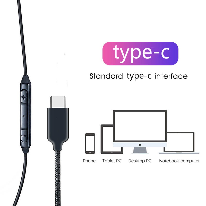 Tai Nghe Nhét Tai Type C Cho SAMSUNG AKG Note 10 20 Plus 5G S20 FE S21 Ultra