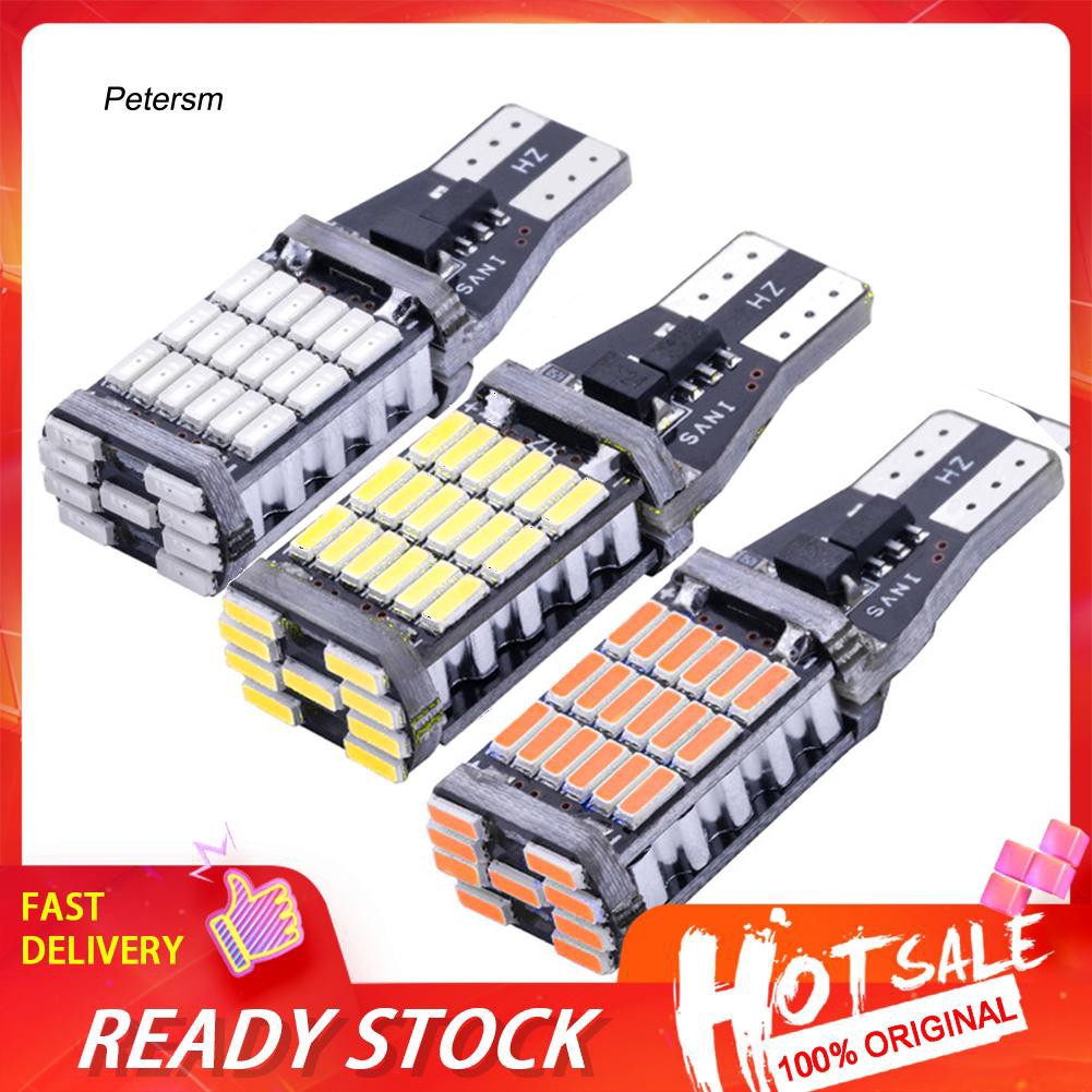 Bộ 2 Đèn LED Tín Hiệu T15 4014 45SMD Cho Xe Hơi