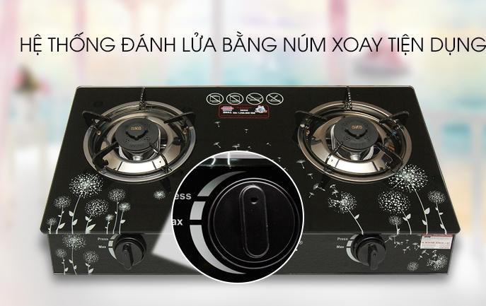 Bếp gas Sunhouse SHB 3365 Mới 100% Chính hãng +Tặng dây gas-bếp bền tốt tiết kiệm gas