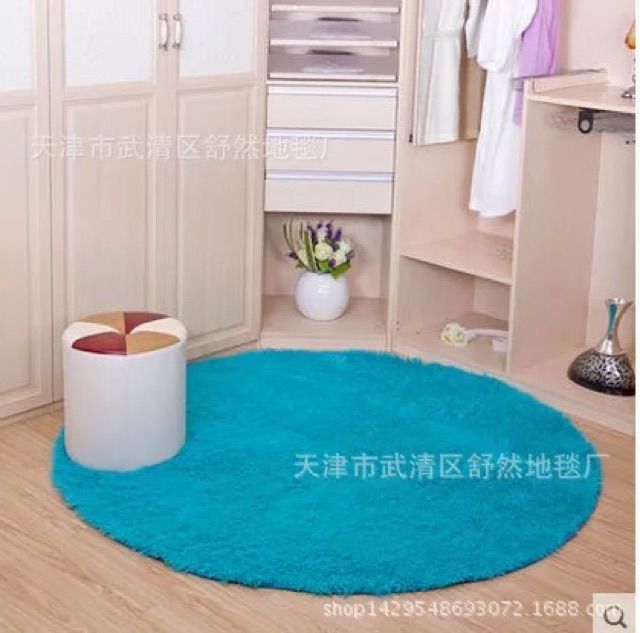 THẢM LÔNG TRÒN 80*80cm (SẴN SẴN)