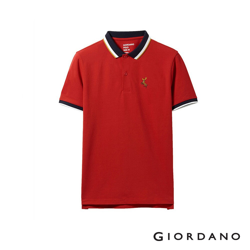 [Mã WABRWM12 giảm 10% đơn 99K] Áo Thun Nam Có Cổ Polo Logo Hưu Giordano 01019202 | BigBuy360 - bigbuy360.vn