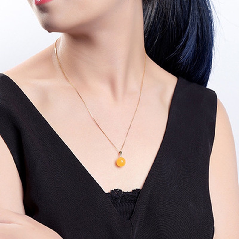 Vòng Cổ Choker Tông Vàng Mặt Đá Ngọc Lục Bảo Xanh Lá Thời Trang Cho Nữ