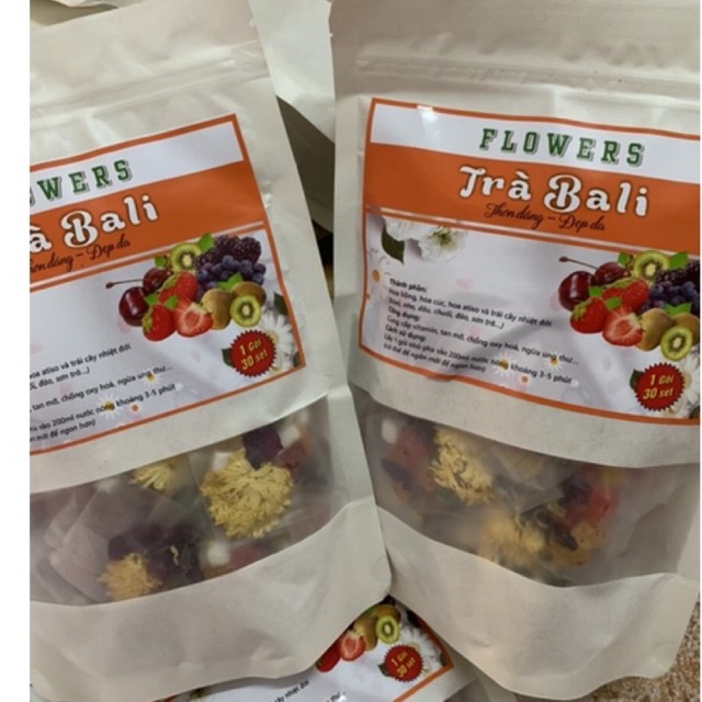 Trà trái cây Bali gói 290gr detox cơ thể