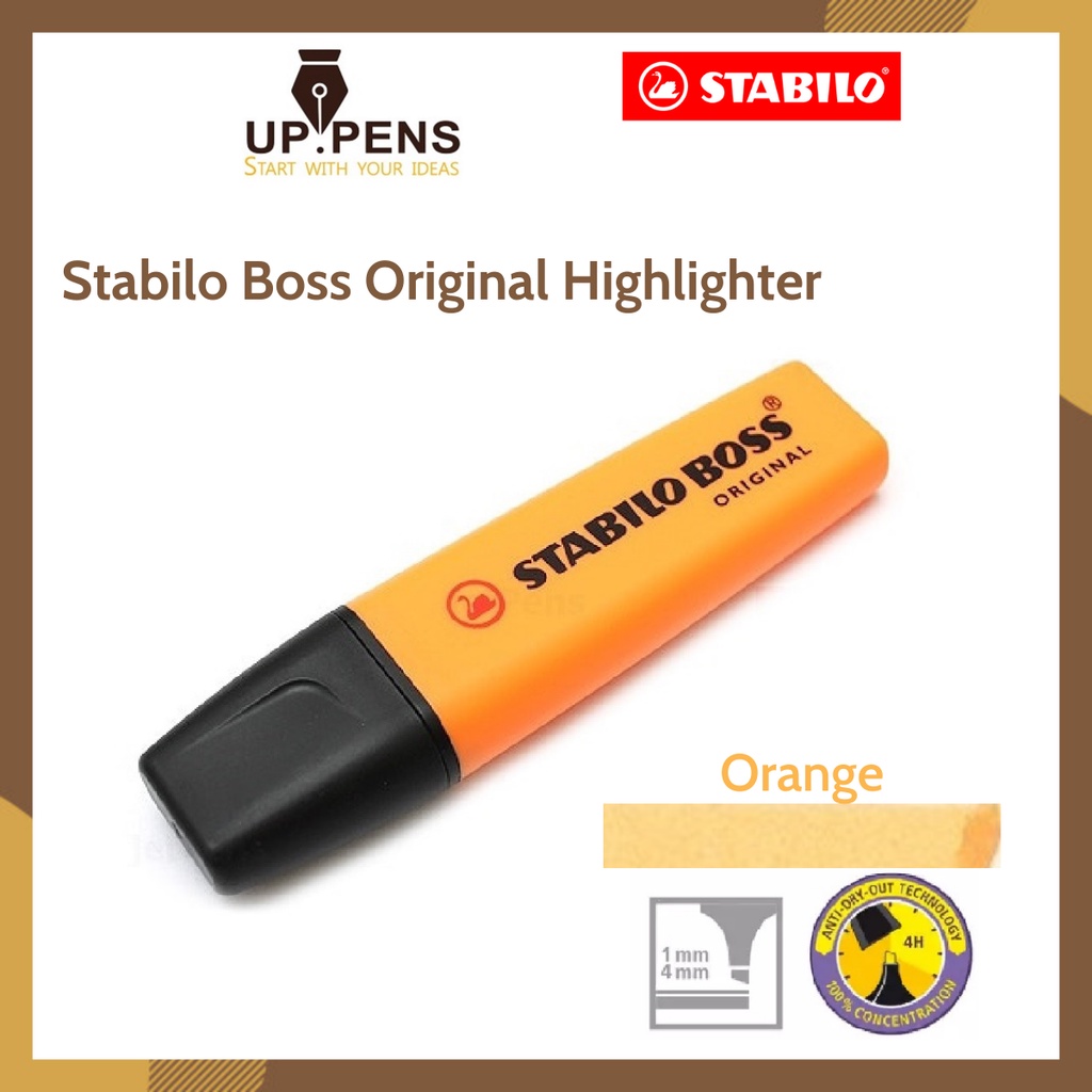 Bút dạ quang Stabilo Boss Original Highlighter – Màu cam (Orange)