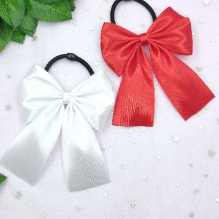 [Sỉ & Lẻ]Kẹp tóc NƠ-Dây cột tóc NƠ đơn giản