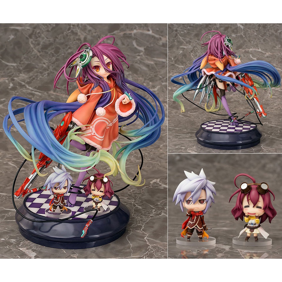 [TẶNG KÈM QUÀ TẶNG] Mô Hình Figure NO GAME NO LIFE ZERO SHUVI/ SCHWI
