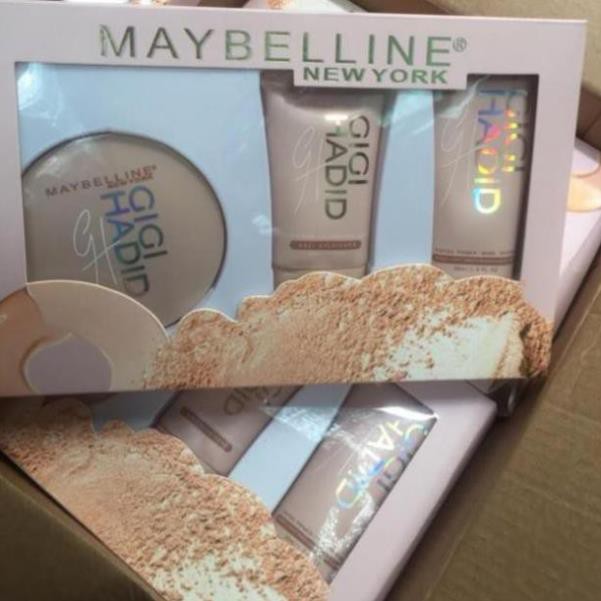 Set Maybeline 3 món gồm: phấn phủ, kem nền và che khuyết điểm định của đỉnh luôn nha ce mình ơi . ` | BigBuy360 - bigbuy360.vn