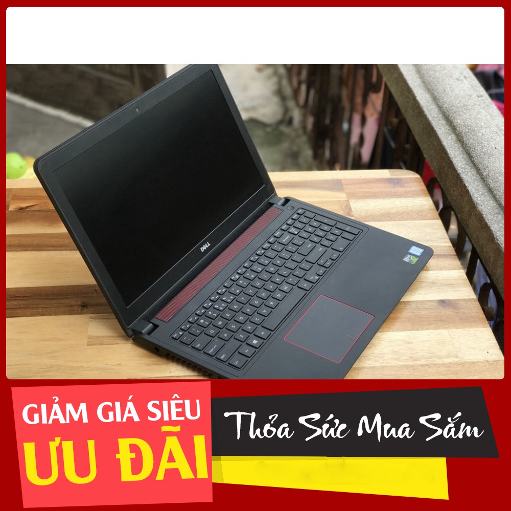 Laptop  Cũ Dell Inspiron N7559 (Core I5-6300HQ, RAM 8GB, HDD 1TB, VGA 4GB NVIDIA GeForce GTX 960M, 15.6 Inch Full HD)