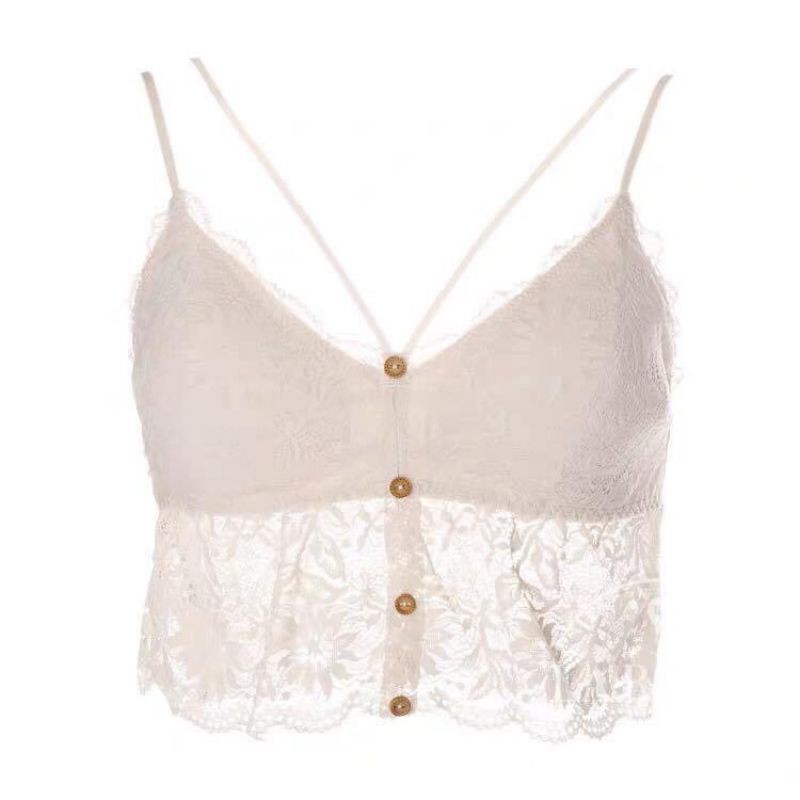 Áo bra ren dây chéo ngực QC