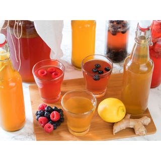 Trà lên men kombucha f 2 mix vị 390ml
