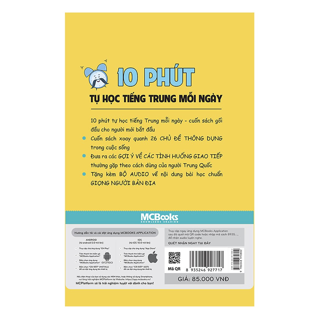 Sách - 10 Phút Tự Học Tiếng Trung Mỗi Ngày