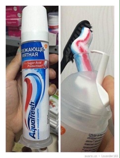 Kem đánh răng Aquafresh Nga