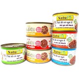 Thức Ăn Dinh Dưỡng Pate Cho Chó Mèo Natu Fit 160g