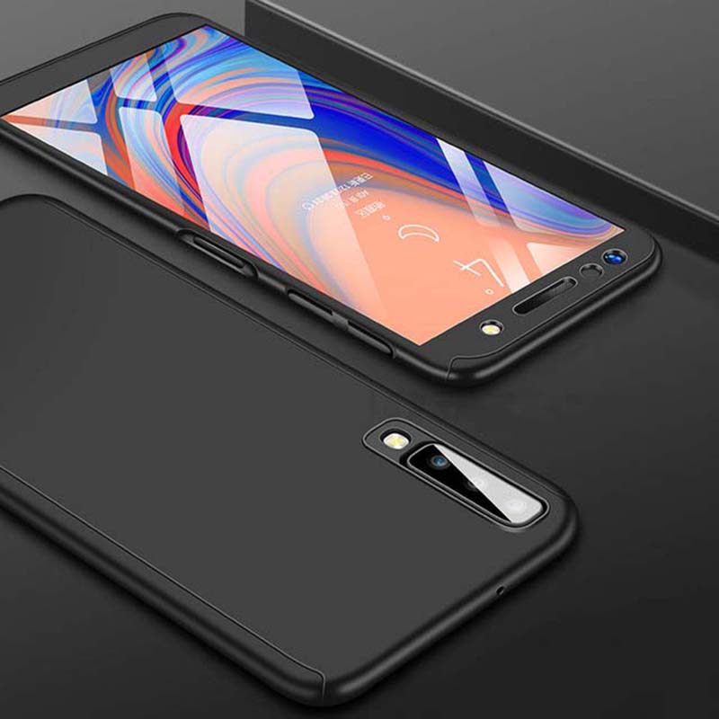 Ốp điện thoại cứng mỏng chống sốc bảo vệ 360 độ toàn diện cho Samsung A7 A6 A6Plus A8 A8Plus A9 2018 A7 A5 2017 2016