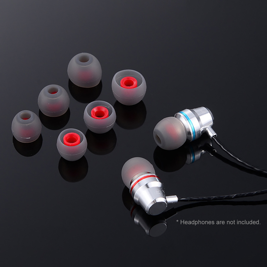 Set 5 Cặp Nút Silicone Chống Ồn Cho Tai Nghe Nhét Tai | BigBuy360 - bigbuy360.vn