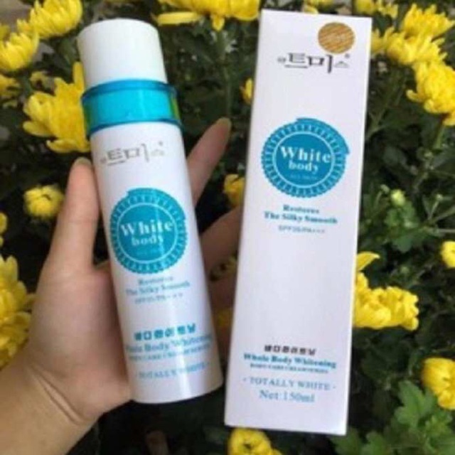 Kem dương da WHITE body